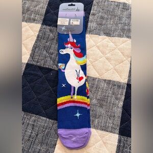 DISNEY Inside Out Rainbow Unicorn Socks NWT